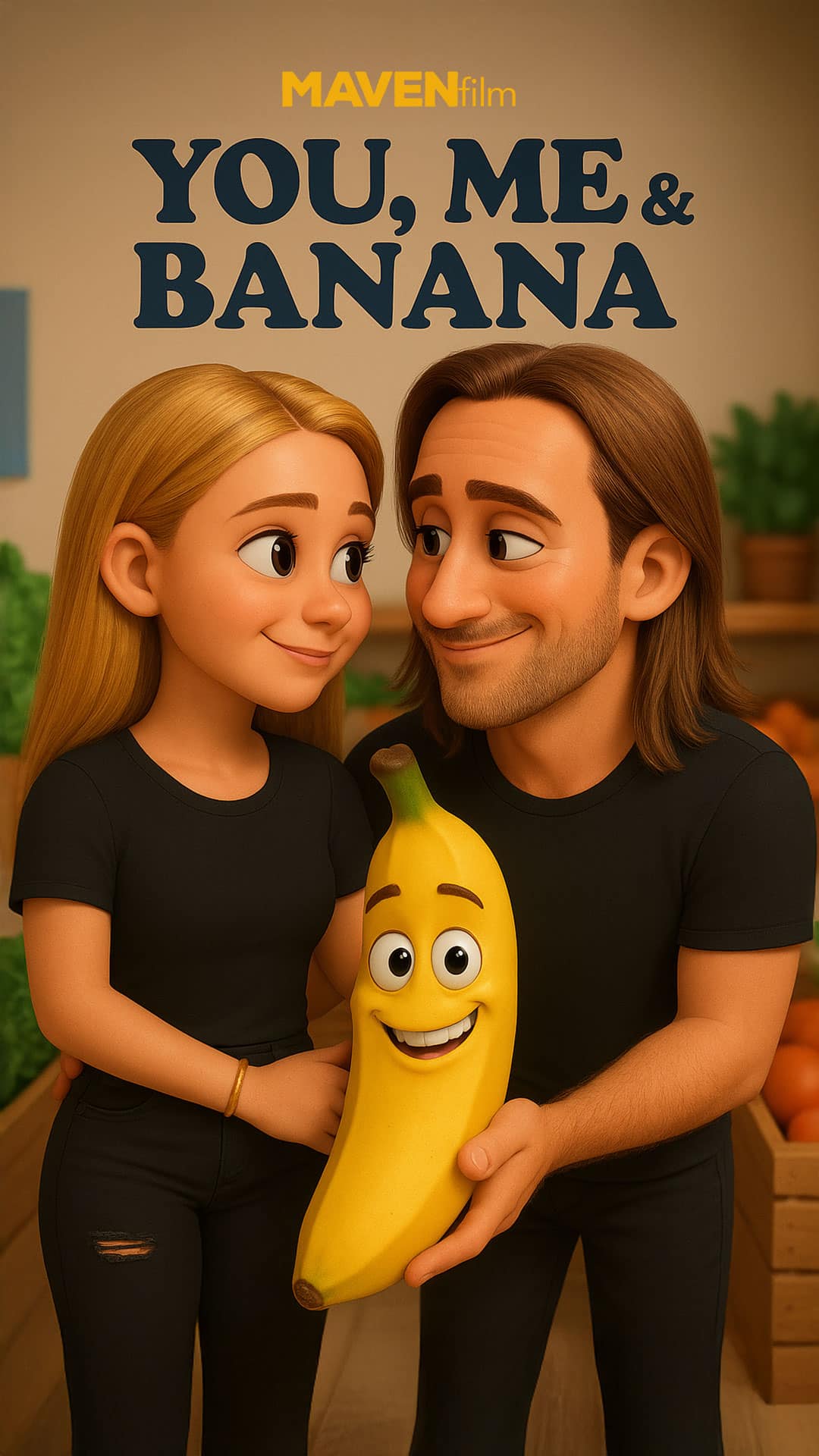 You, Me, & Banana an Animated Short Film by Amara Andrew