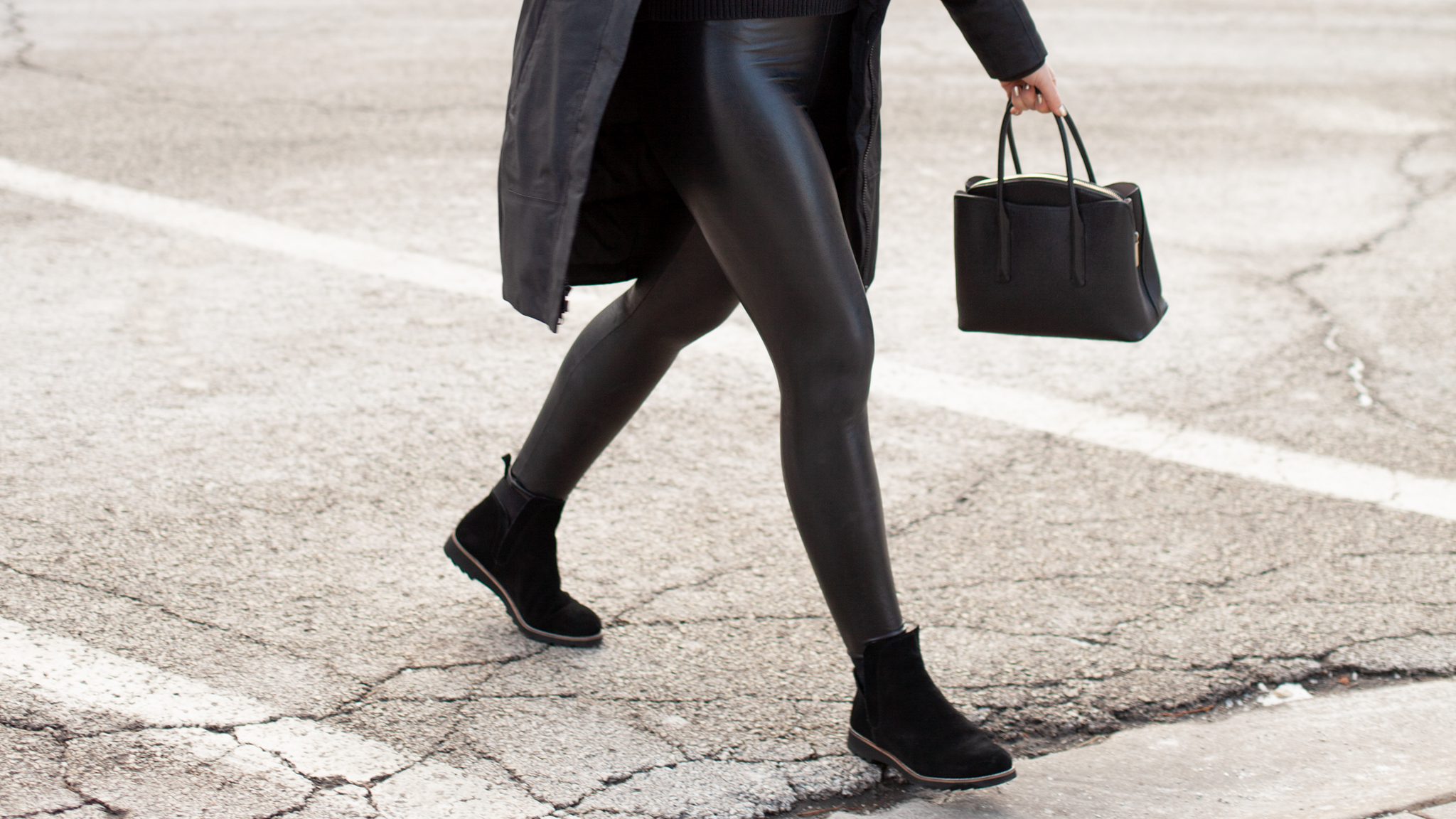 The BEST Pair of Faux Leather Leggings!